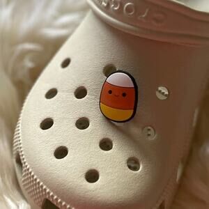 Croc Jibbitz | Squishmallows Cannon the Candy Corn Halloween Charm | Cute Gift